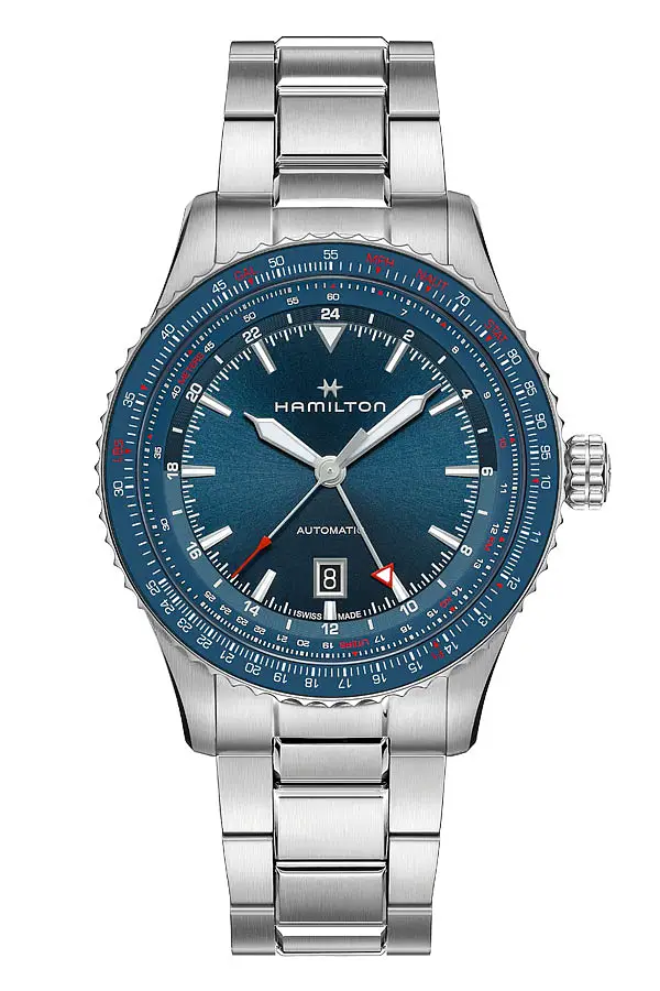 Hamilton Khaki Luftfahrt Cpnverter Auto GMT H76715140