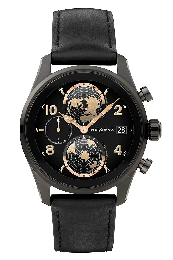 Montblanc Summit 3 Smartwatch - Schwarz Titanium 129267