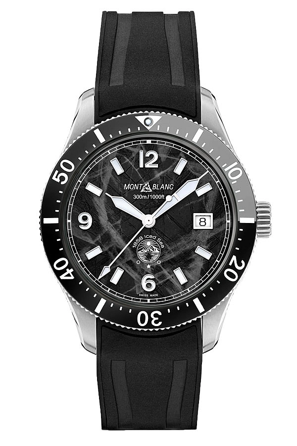 Montblanc 1858 Eiskaltes Meer Automatik Datum 129372