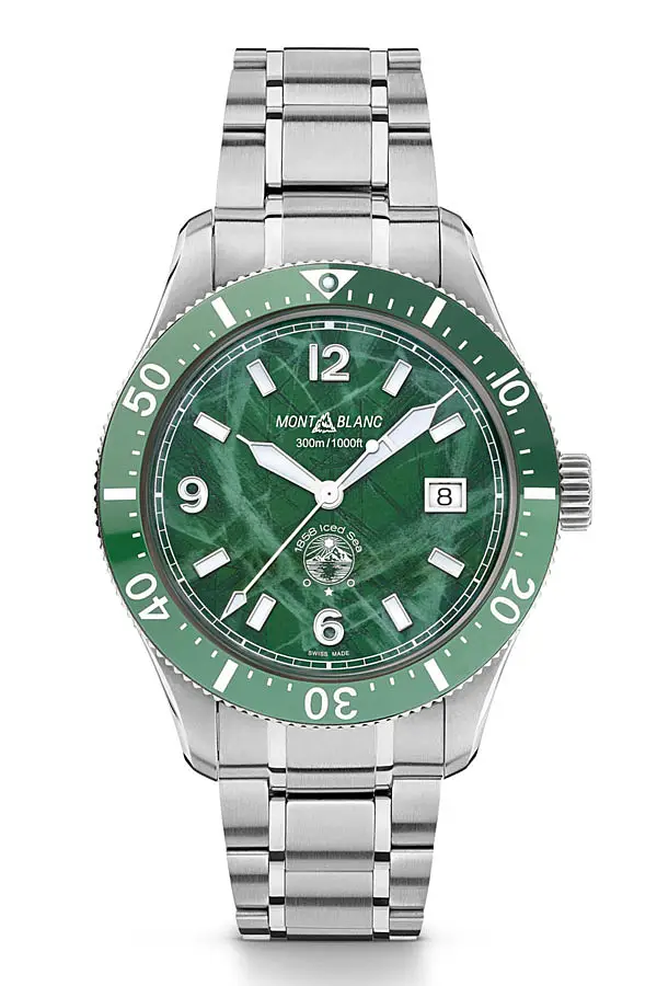 Montblanc 1858 Eiskaltes Meer Automatik Datum 129373