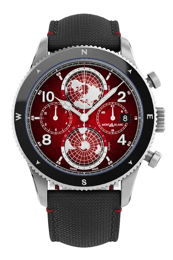 Montblanc 1858 Geosphere Chronograph 0 Oxgen Limitierte Auflage 290 Stück 132303