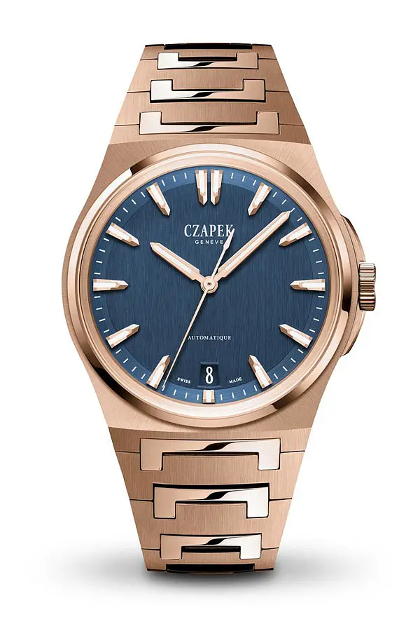 Cap Antarctique Moun Erebus Tiefblau Voll Rose Gold 5N 1540-P/S