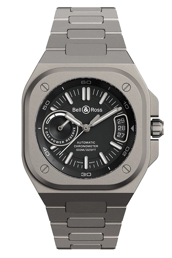 Bell & Ross BR-X5 Schwarz Titan BRX5R-BL-TI/STI