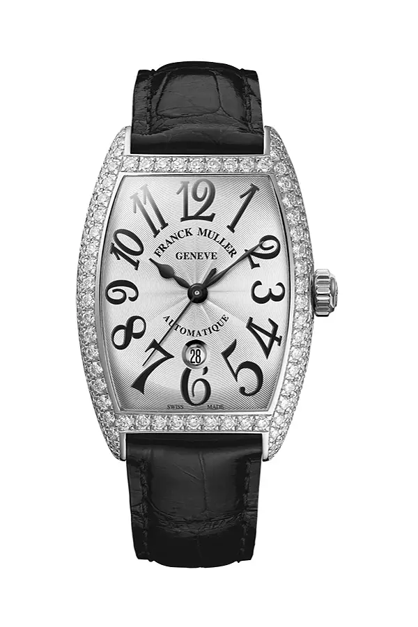 Franck Muller Cintrée Curvex Stahl 7500 SC AT DT FO VA D