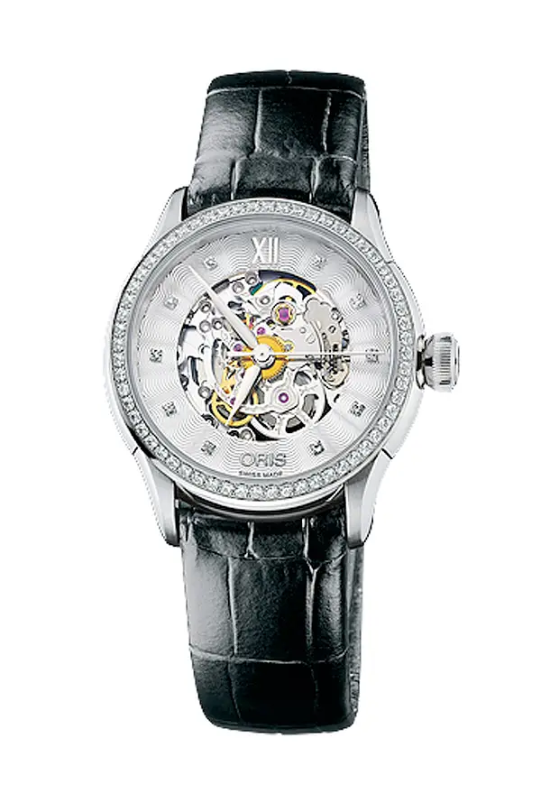 Oris Artelier Skeleton Diamanten 01 560 7604 4919-07 5 16 60FC