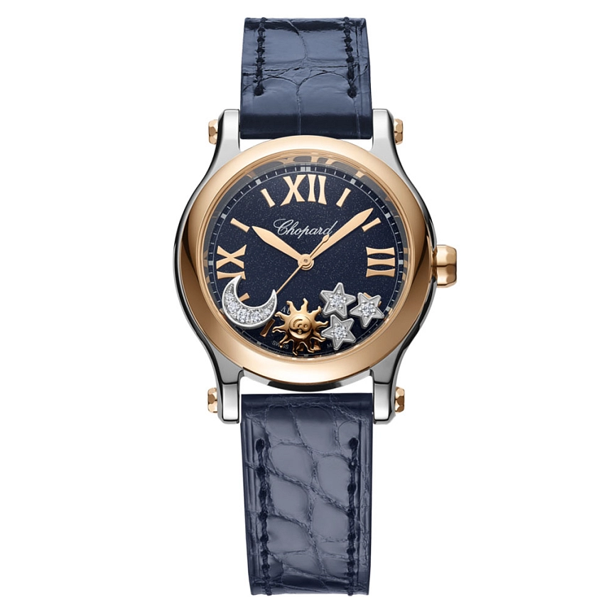 Chopard Happy Sport Sonne, Mond und Sterne 278573-6027