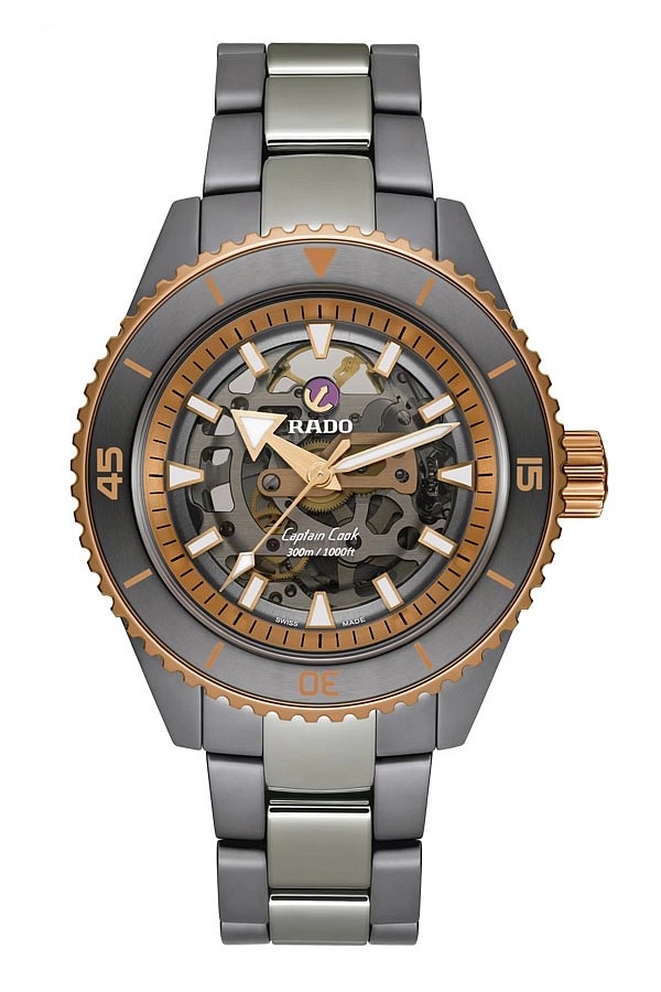 Rado Kapitän Cook High-Tech-Keramik-Skelett R32148162