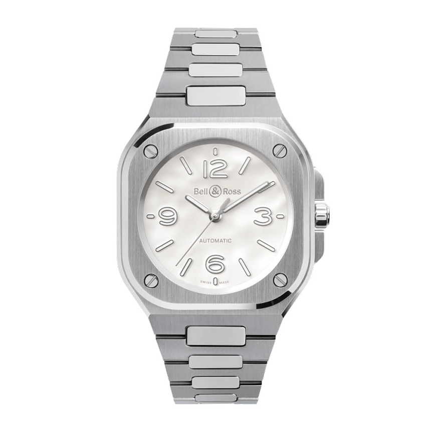 Bell & Ross Br-05 36mm Perlmutt Stahl BR05A-S-MP-ST/SST