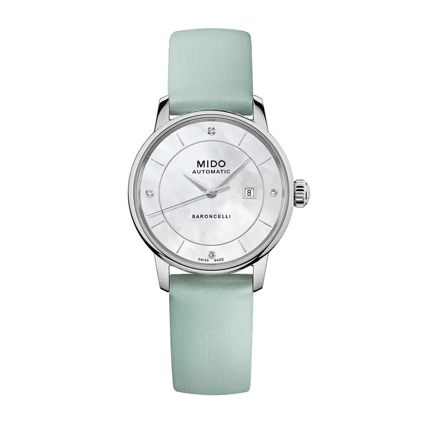 Mido Baroncelli Unterschrift Dame Farben M037.207.16.106.00