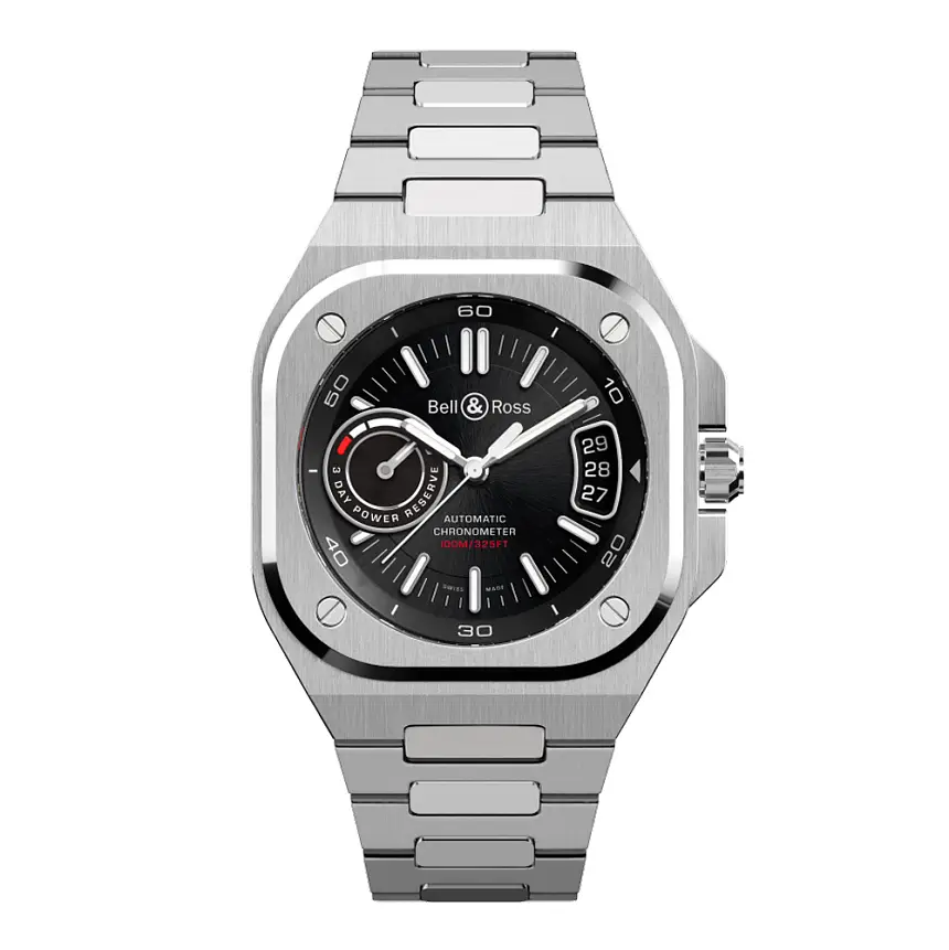 Bell & Ross BR-X5 Schwarzer Stahl BRX5R-BL-ST/SST