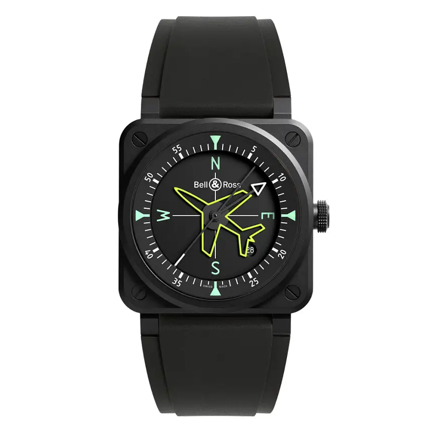 Bell & Ross BR 03 Kreiselkompass BR03A-CPS-CE/SRB