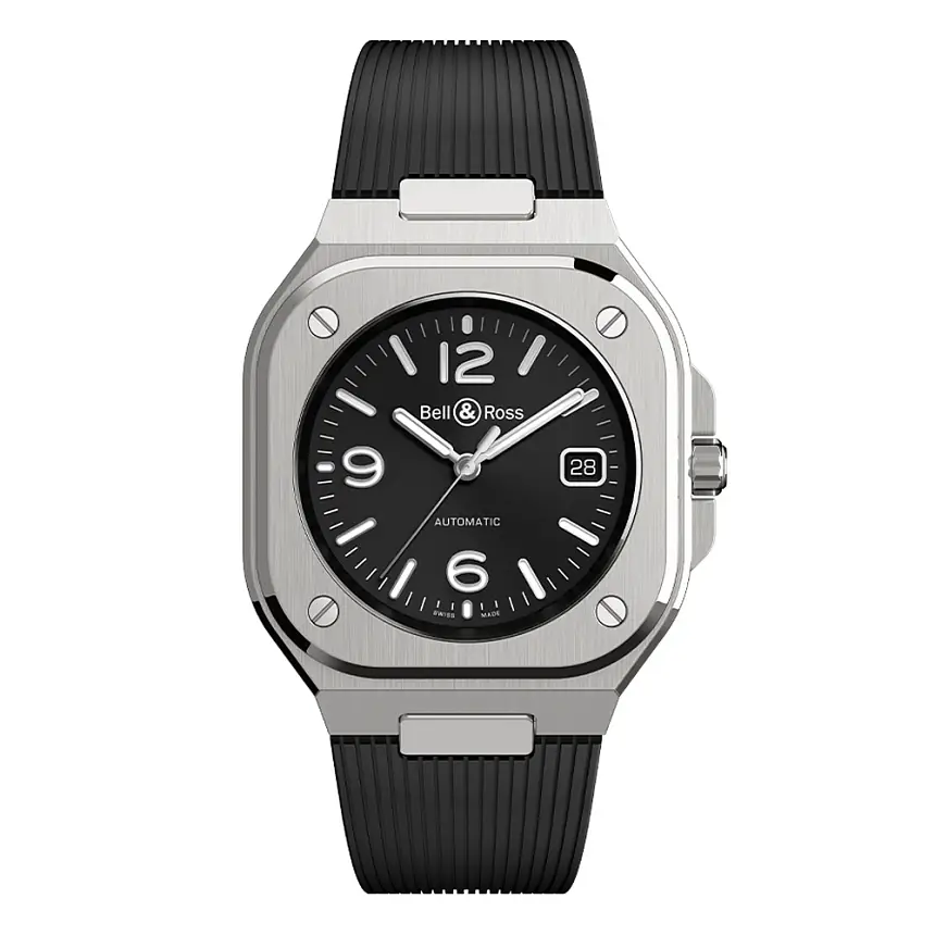 Bell & Ross BR 05 Schwarzer Stahl BR05A-BL-ST/SRB