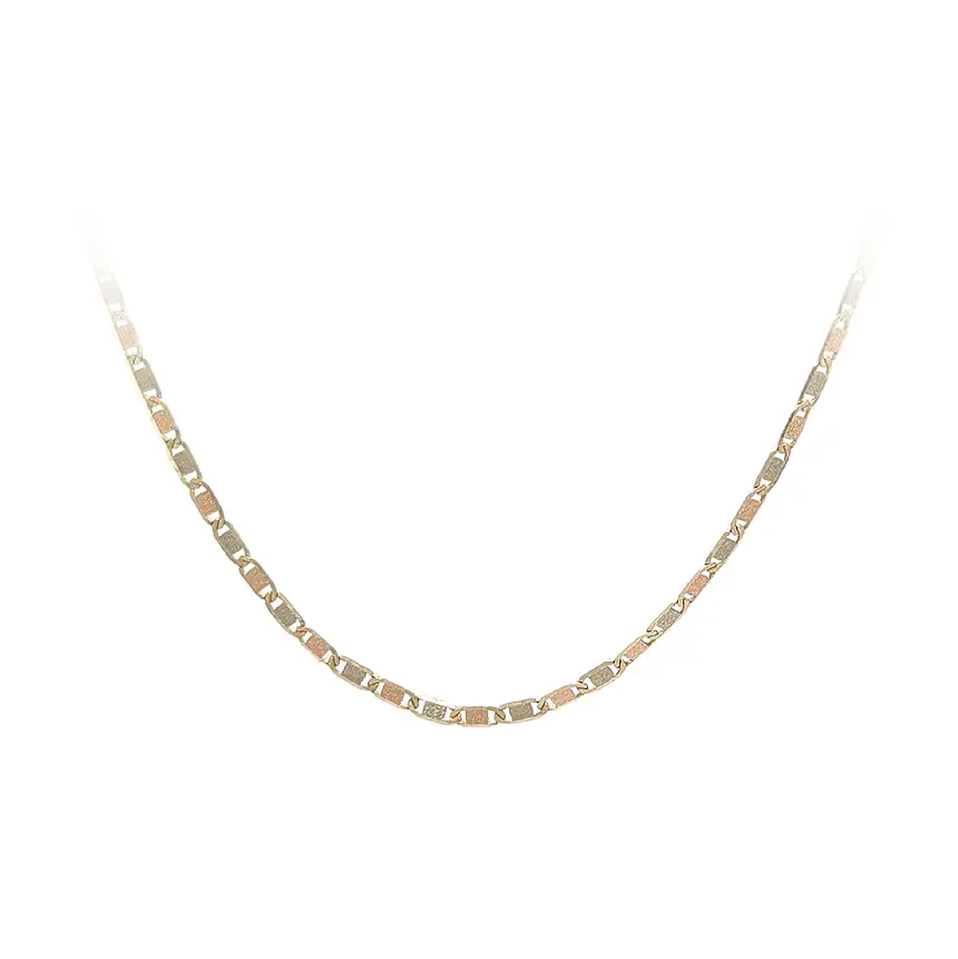 Zweifarbige Razor-Gliederkette