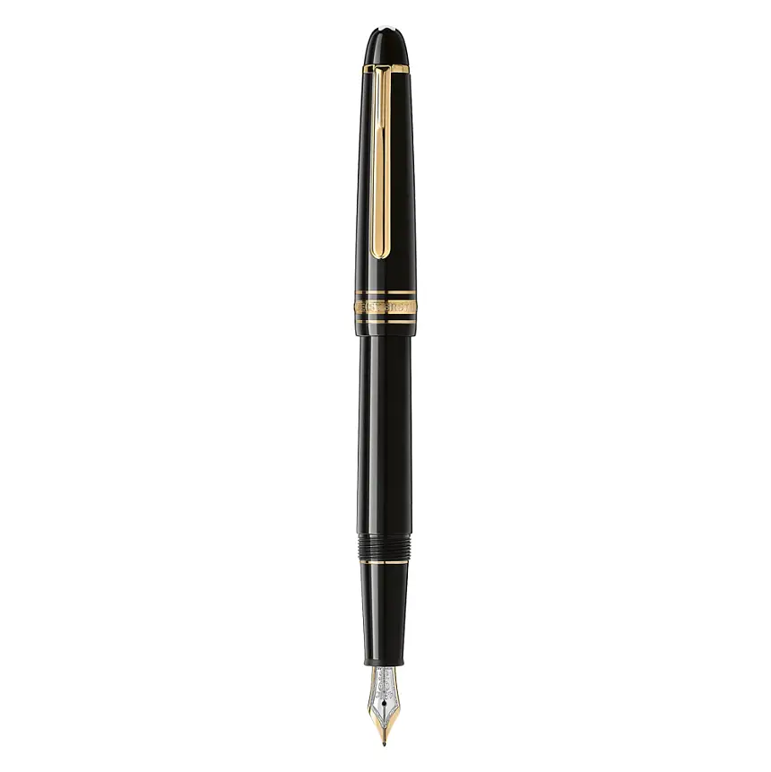 Montblanc Meisterstück Classique Füllfederhalter mit Goldbeschichtung MB132463