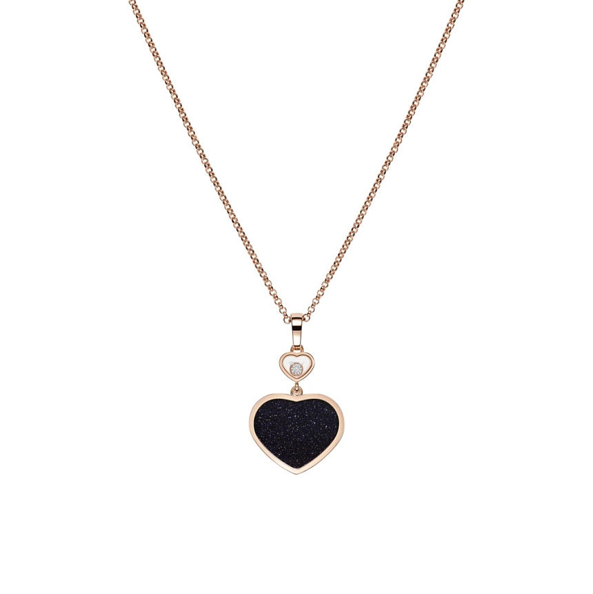 Gold-Anhänger Chopard Happy Hearts 797482-5510