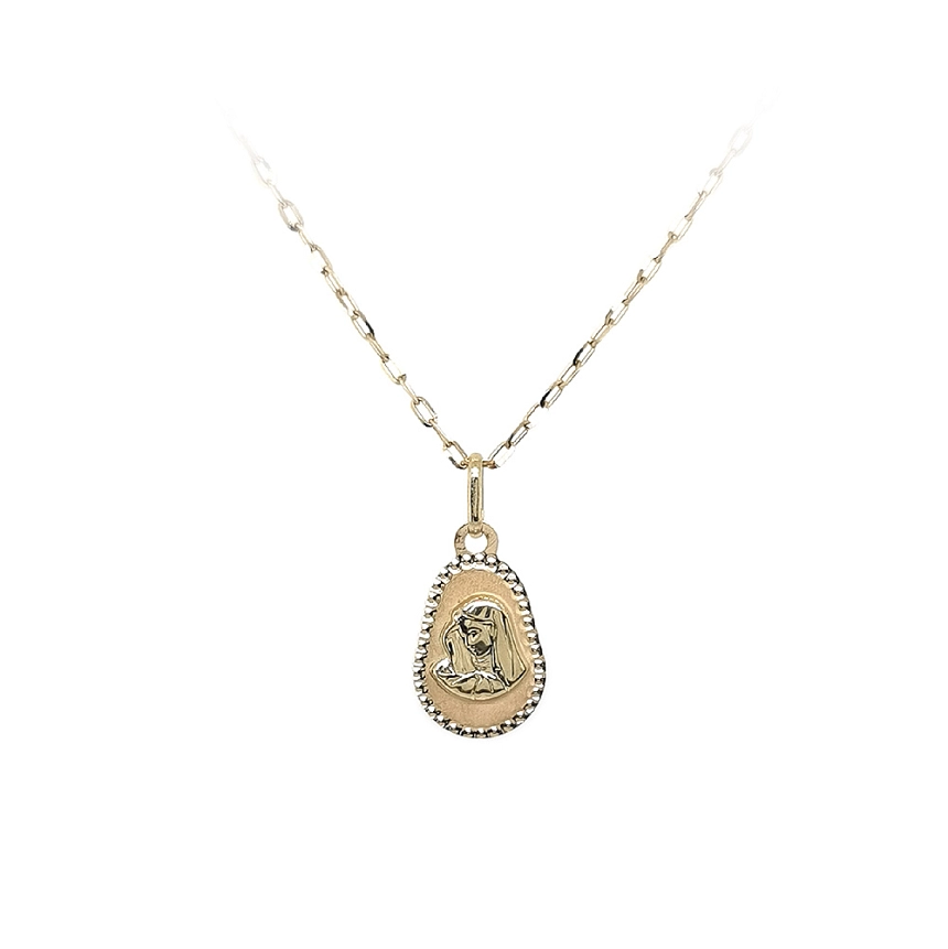 Gold-Anhänger Madonna Jungfrau Maria
