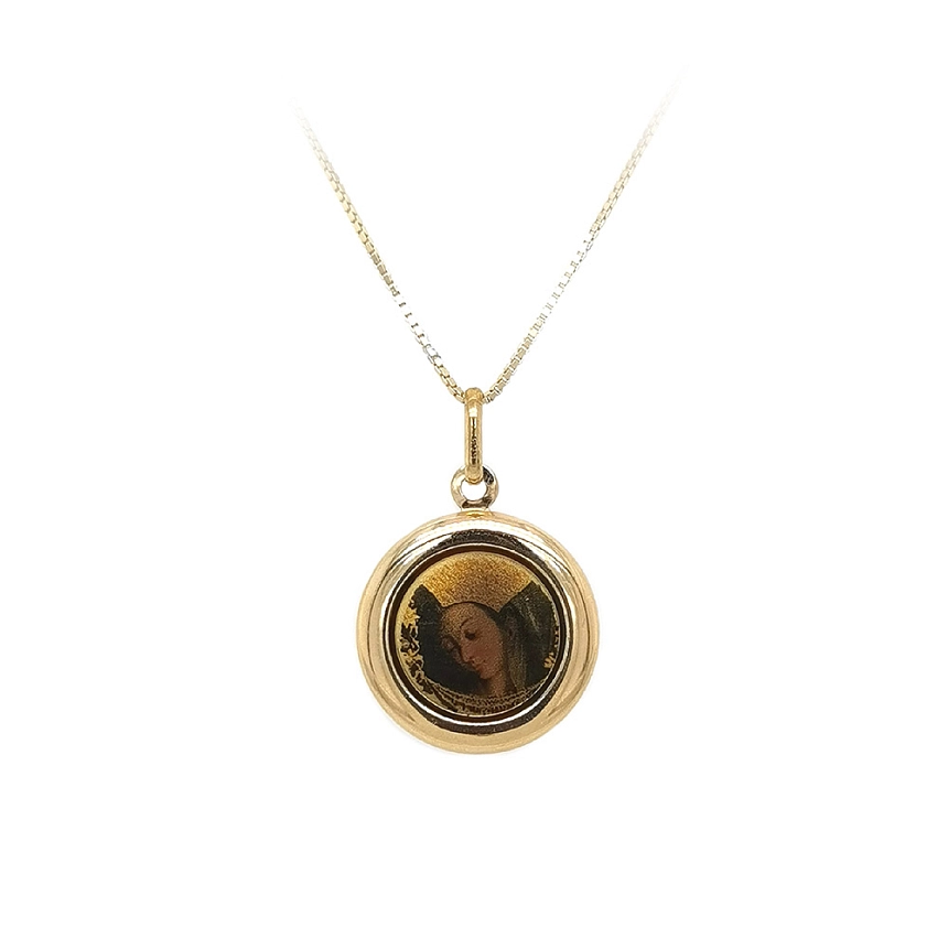 Gold-Anhänger Madonna Jungfrau Maria