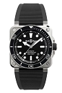 Bell & Ross BR 03 Diver Schwarzer Stahl BR03A-D-BL-ST/SRB