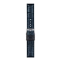 Tissot blaues kautschuk- und lederarmband 22 mm T852.046.765