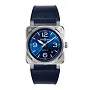 Bell & Ross BR 03 Stahlblau BR03A-BLU-ST/SCA