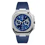 Bell & Ross BR 05 Chrono Stahlblau BR05C-BLU-ST/SRB