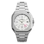 Bell & Ross BR 05 GMT Weiß BR05G-SI-ST/SST