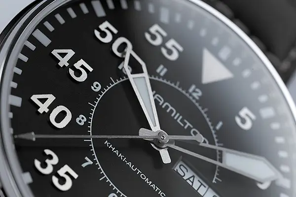 Hamilton Khaki Aviation Tag Datum Automatik H64715535