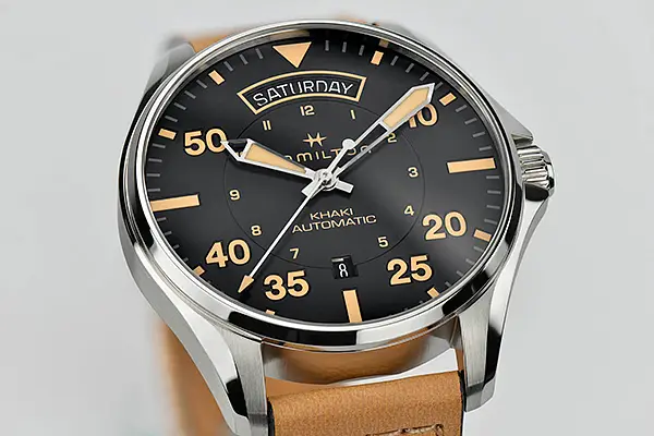 Hamilton Khaki Aviation Tag Datum Automatik H64645531