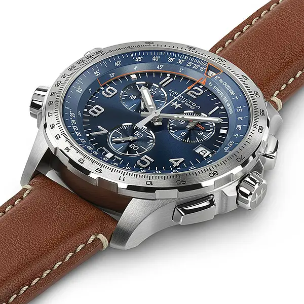 Hamilton Khaki Luftfahrt X-Wind GMT Chrono Quarz H77922541