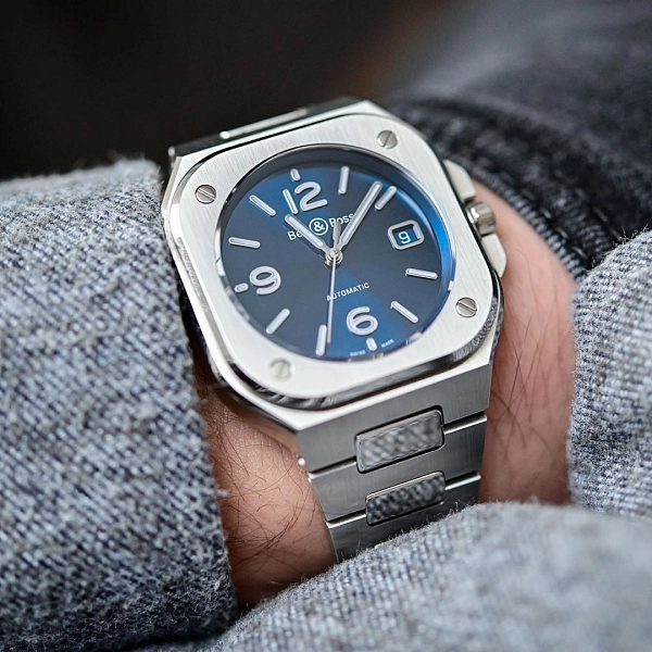 Bell & Ross BR 05 Stahlblau BR05A-BLU-ST/SST