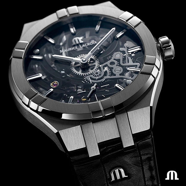 Maurice Lacroix Aikon Automatik Skelett 45mm AI6028-SS001-030-1