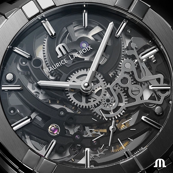 Maurice Lacroix Aikon Automatik Skelett 45mm AI6028-SS001-030-1