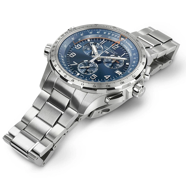 Hamilton Khaki Luftfahrt X-Wind GMT Chrono Quarz H77922141