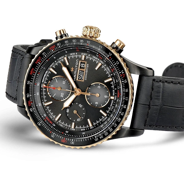 Hamilton Khaki Luftfahrt Konverter Auto Chrono H76736730