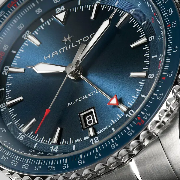 Hamilton Khaki Luftfahrt Cpnverter Auto GMT H76715140