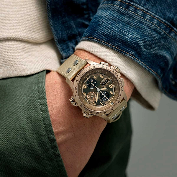 Hamilton Khaki Luftfahrt X-Wind Auto Chrono H77916920