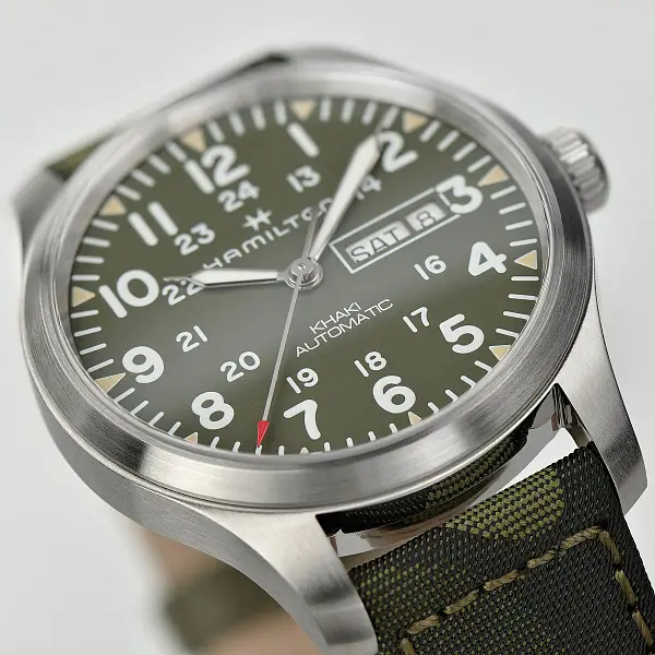 Hamilton Khaki Feldtag Datum Auto H70535061