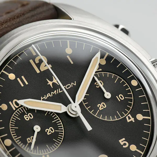 Hamilton Khaki Luftfahrt Pioneer Mechanische Chrono H76409530