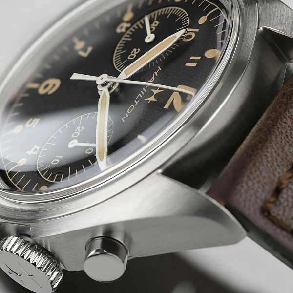 Hamilton Khaki Luftfahrt Pioneer Mechanische Chrono H76409530