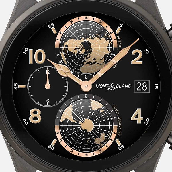 Montblanc Summit 3 Smartwatch - Schwarz Titanium 129267