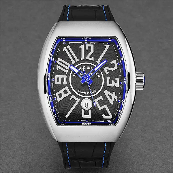 Franck Muller Vanguard Blue Concept V 45 SC DT BL CONC NR