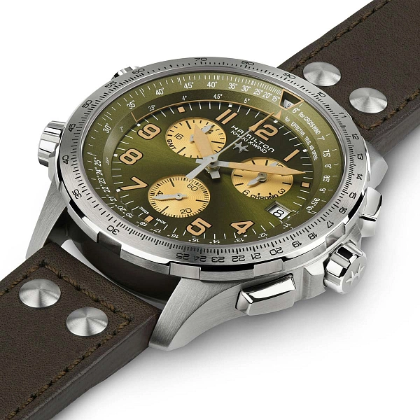 Hamilton Khaki Luftfahrt X-Wind GMT Chrono Quarz H77932560