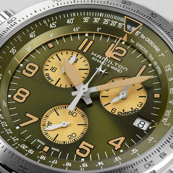 Hamilton Khaki Luftfahrt X-Wind GMT Chrono Quarz H77932560