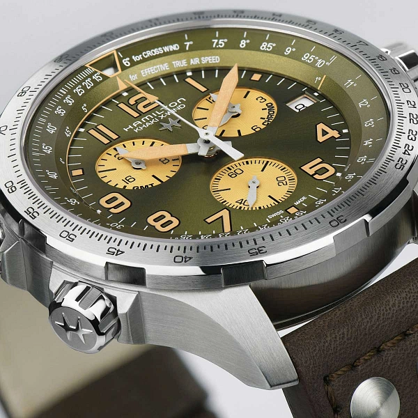 Hamilton Khaki Luftfahrt X-Wind GMT Chrono Quarz H77932560