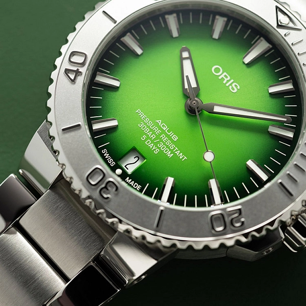 Oris Aquis Payoon Limitierte Auflage 01 400 7763 4117-Set