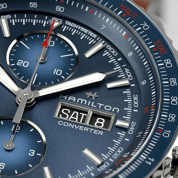 Hamilton Khaki Luftfahrt Konverter Auto Chrono H76746540