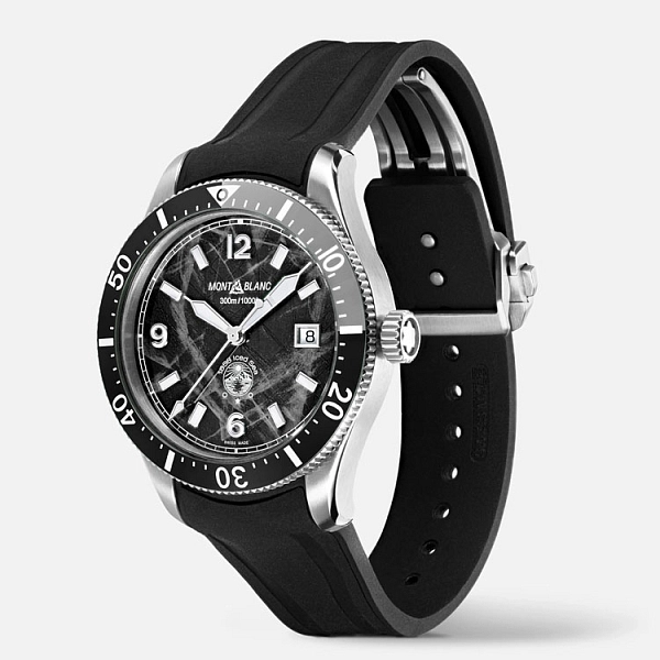 Montblanc 1858 Eiskaltes Meer Automatik Datum 129372