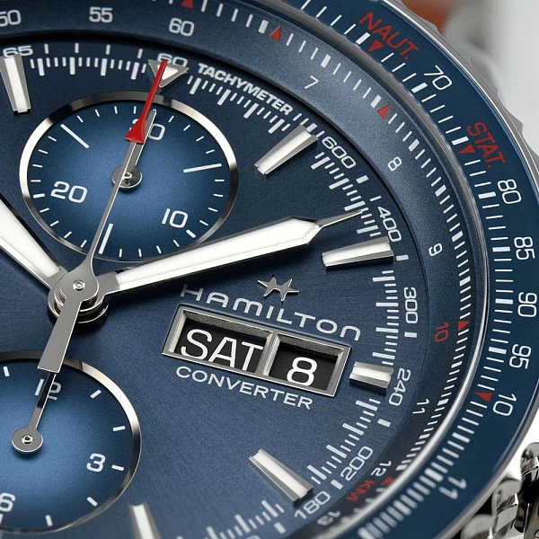 Hamilton Khaki Luftfahrt Konverter Auto Chrono H76746140