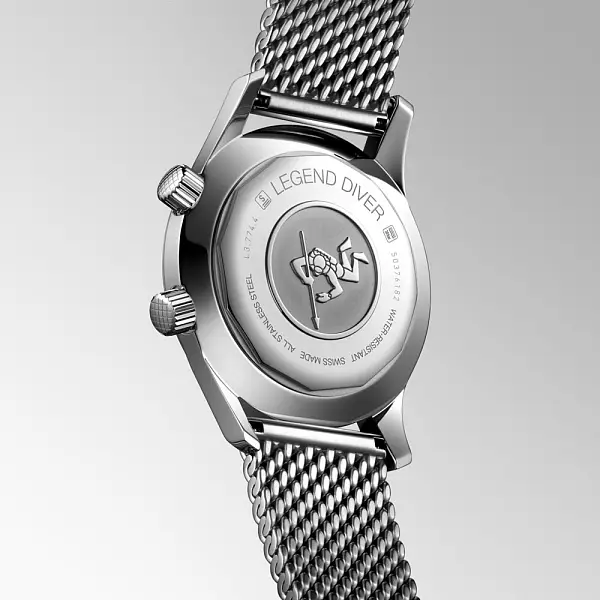 Die Longines Legend Taucheruhr L3.774.4.50.6