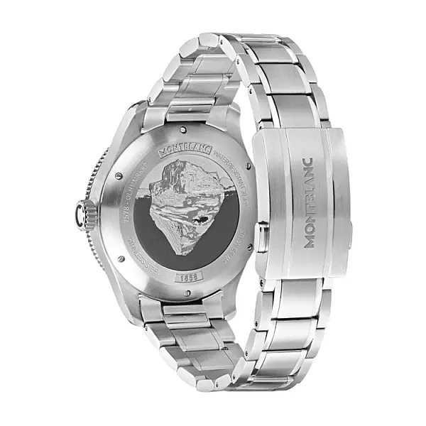 Montblanc 1858 Eiskaltes Meer Automatik Datum 129373